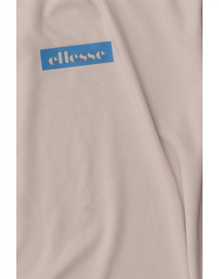 Ellesse Muška majica kratkih rukava Veliki bijeli poliester