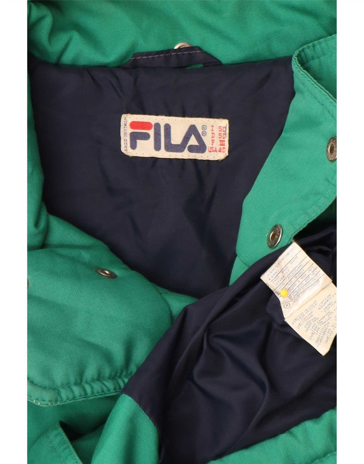 Fila muška skijaška jakna IT 50 Srednje zeleni poliester