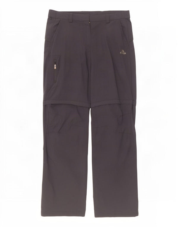 Adidas ženske Cargo hlače Clima 365 UK 12 srednje W32 L32 sive
