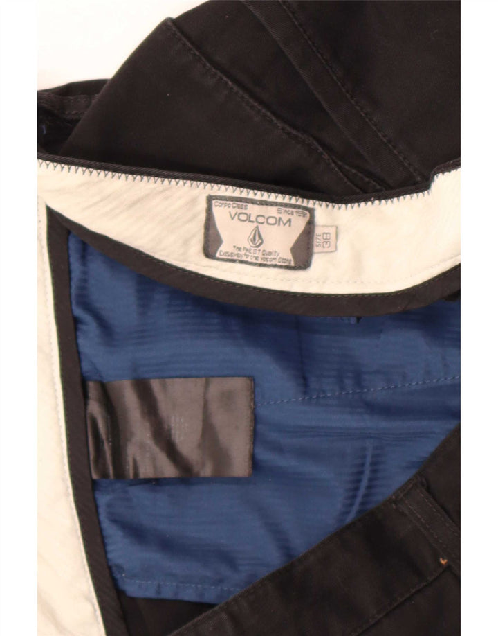 Volcom muške chino kratke hlače W38 XL crni pamuk