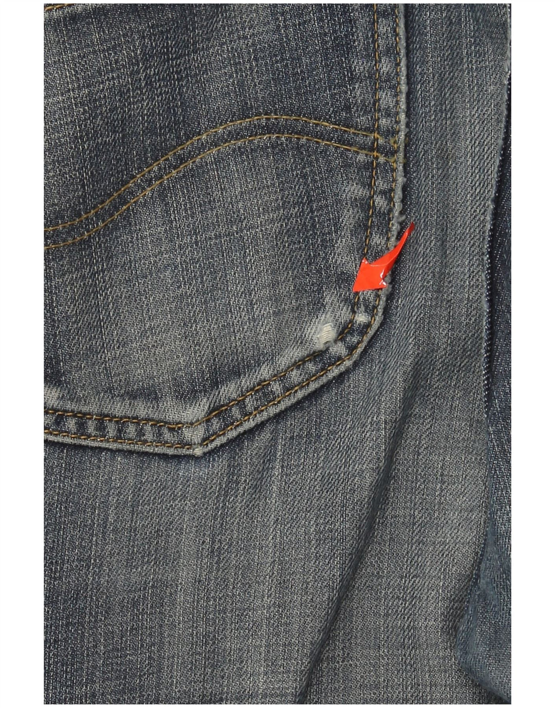 Lee muške REED ravne traperice W38 L32 plavi pamuk