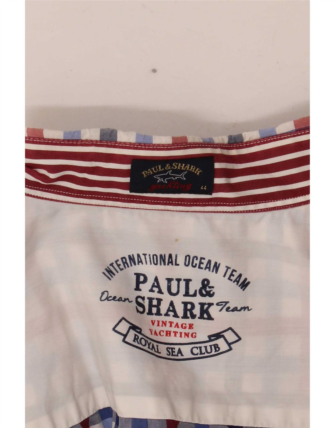 Paul & Shark muška košulja za jahte, veličina 44 XL, višebojni gingam