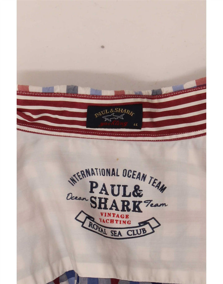 Paul & Shark muška košulja za jahte, veličina 44 XL, višebojni gingam