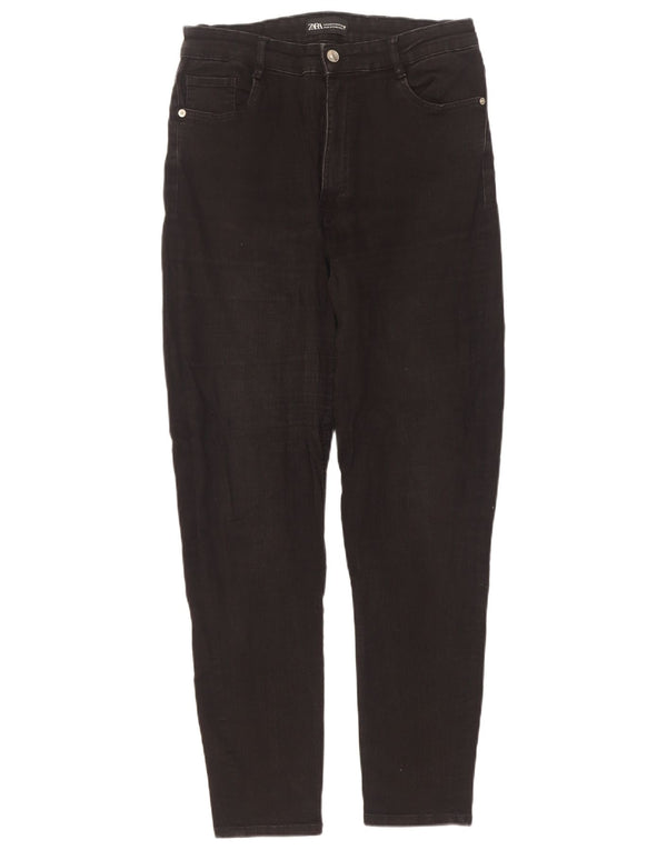 Zara ženske uske traperice EU 44 XL W34 L30 crne