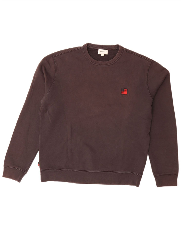Woolrich muški džemperi širokih krojeva, mali smeđi pamuk