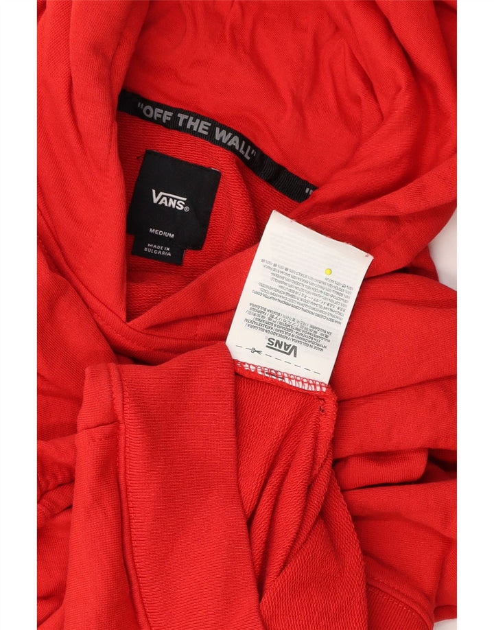 Vans Boys majica s kapuljačom s kapuljačom 10-11 godina srednje crvene boje