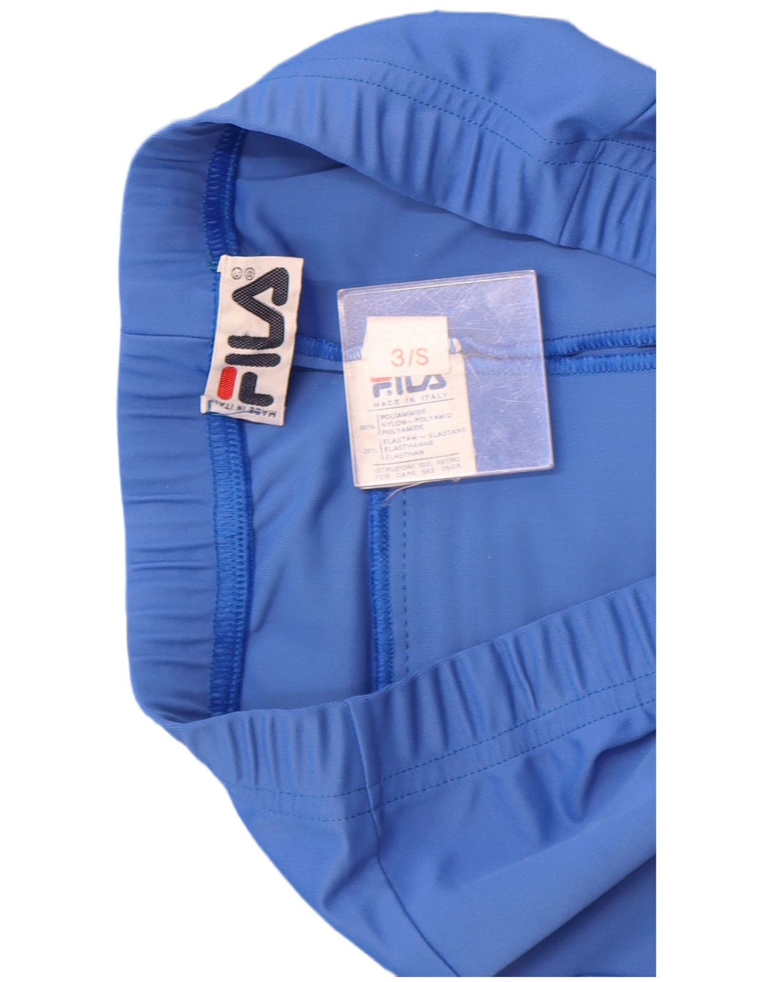 FILA Womens Tracksuit Trousers UK 8 Small  Blue Polyamide