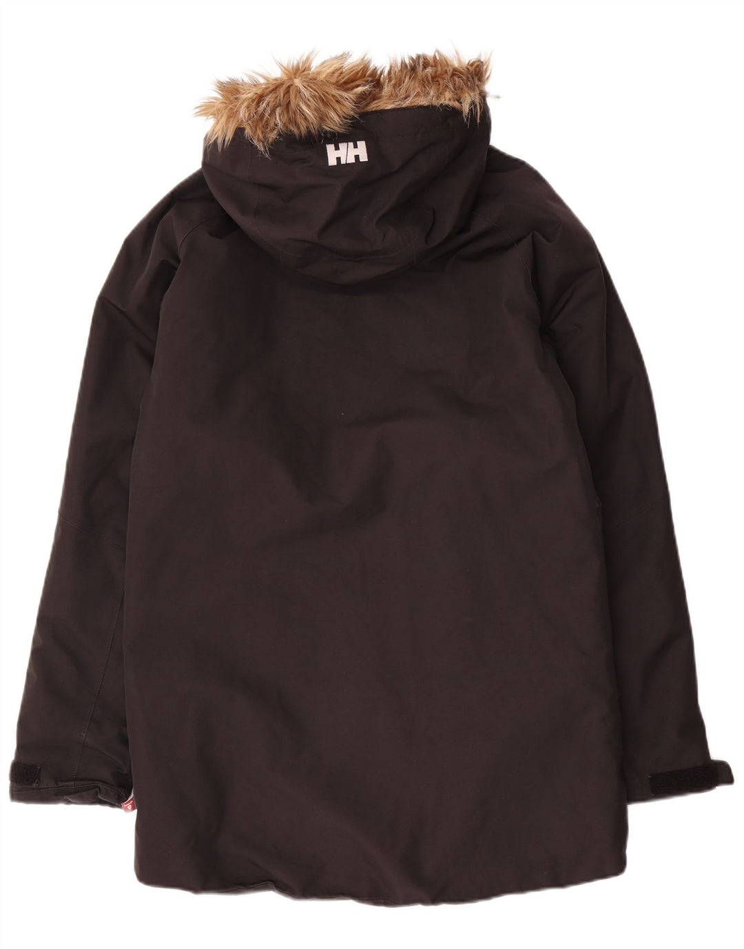 Helly Hansen muška parka jakna s kapuljačom UK 36 mali crni poliester