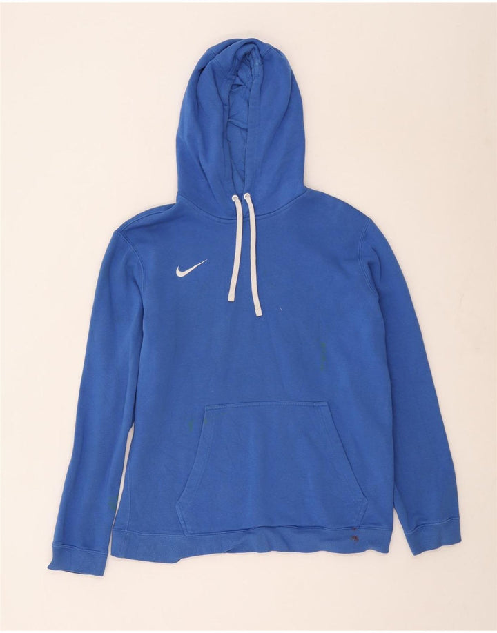 Nike muška majica s kapuljačom, veliki plavi pamuk