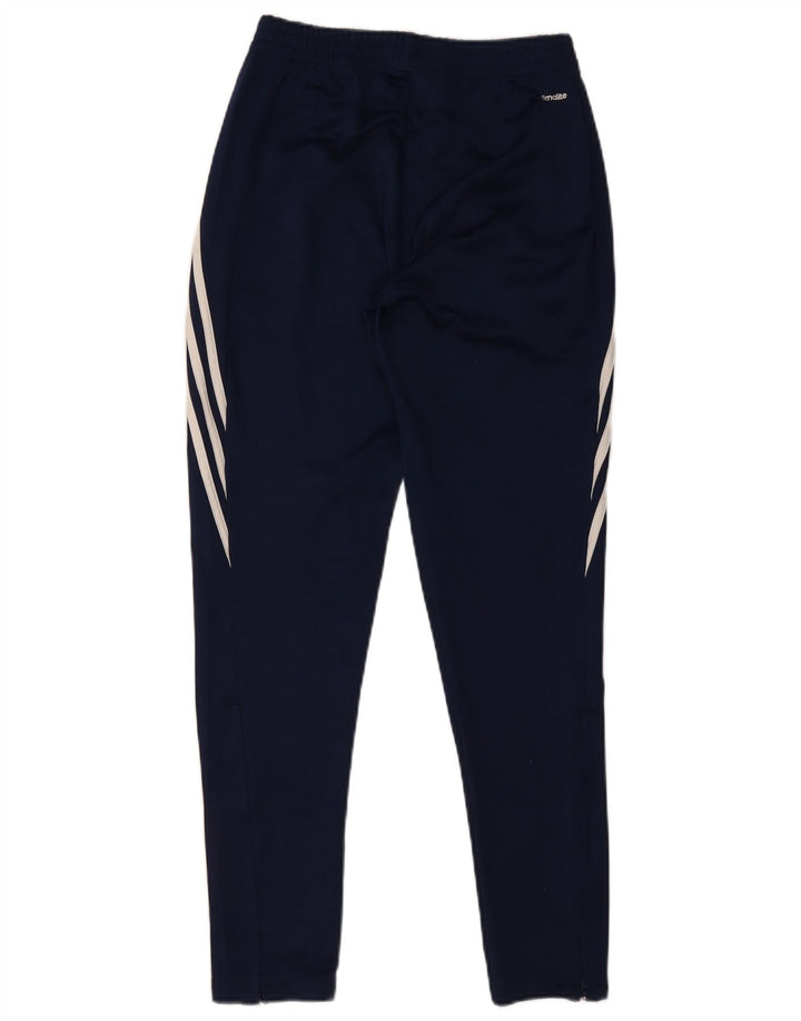 Adidas muške trenirke Climalite male tamnoplave hlače od poliestera
