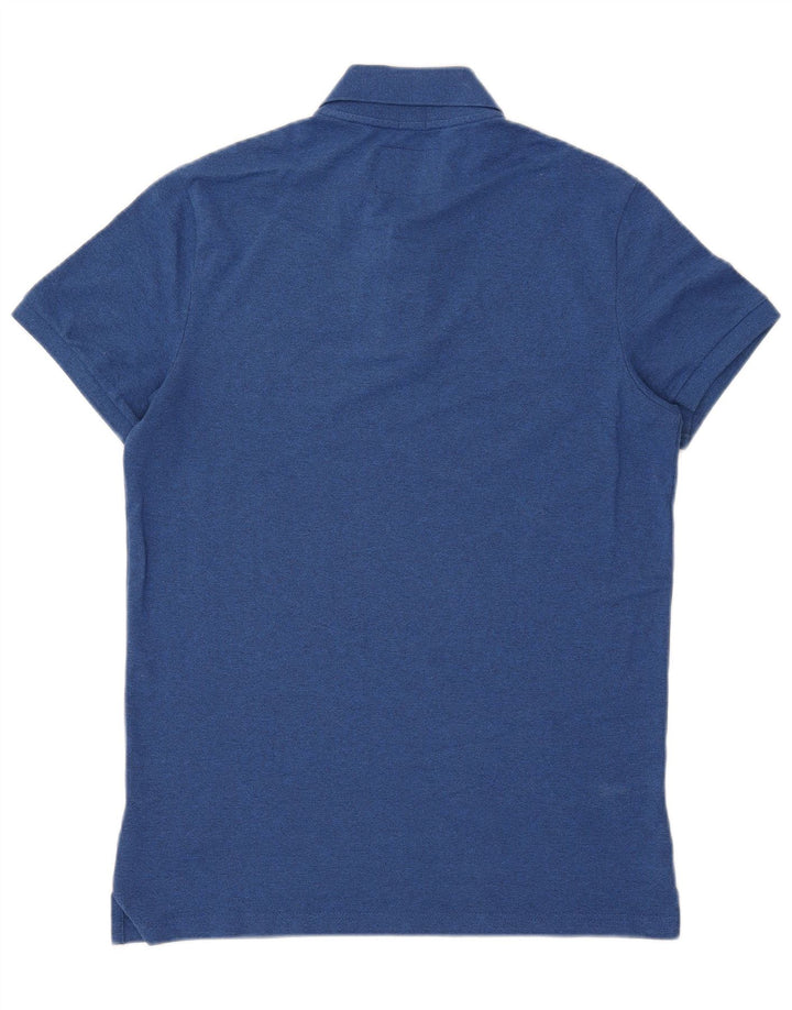 Hollister muška rastezljiva polo majica Srednje plava