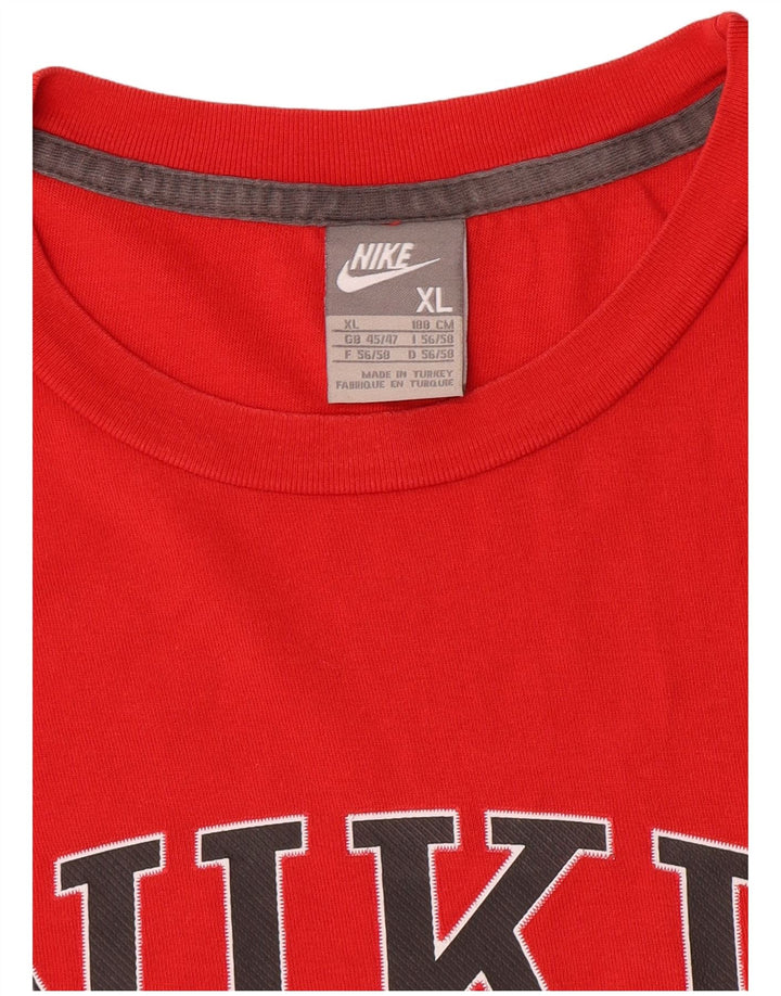 Nike muška majica s grafičkim motivima XL crvena