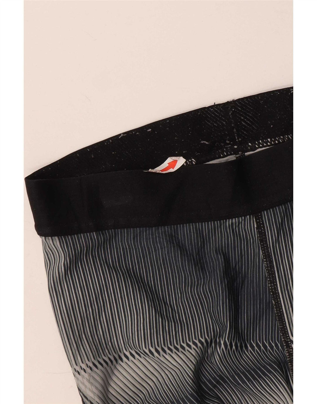 Nike Boys Graphic Leggings 10-11 Years Gray Colourblock Poliester