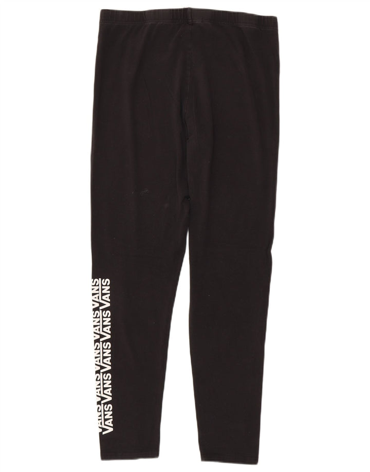 VANS ženske grafičke tajice UK 18 XL crni pamuk