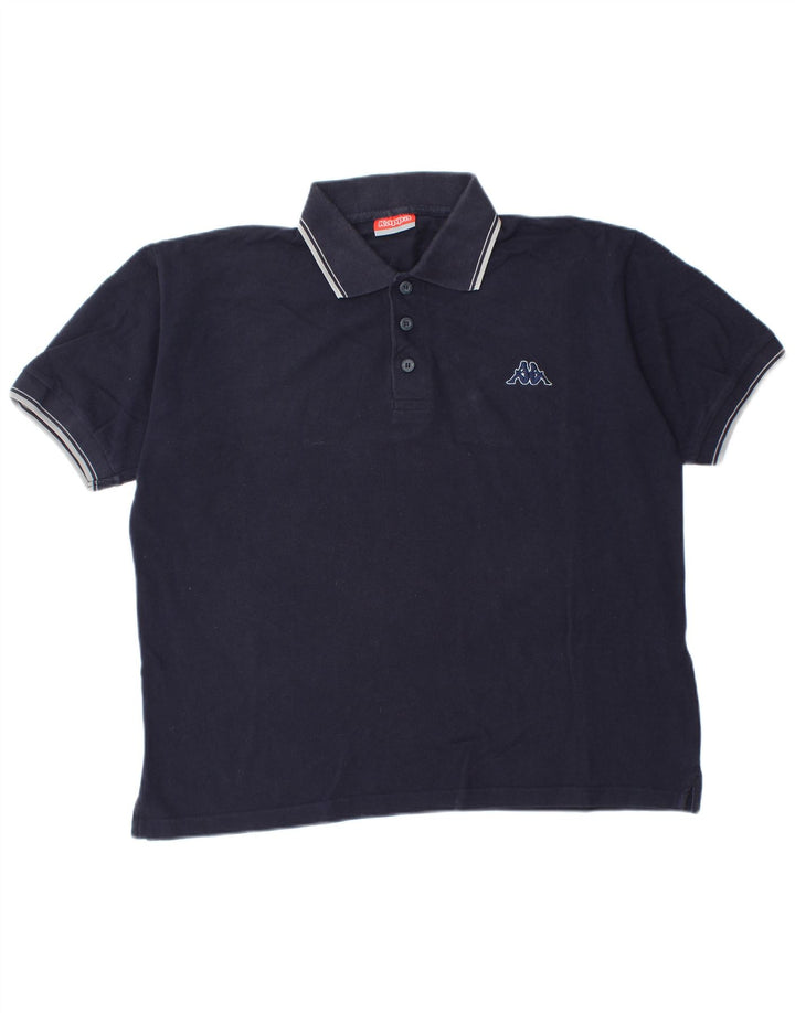 Kappa muška polo majica Srednje tamnoplavi pamuk