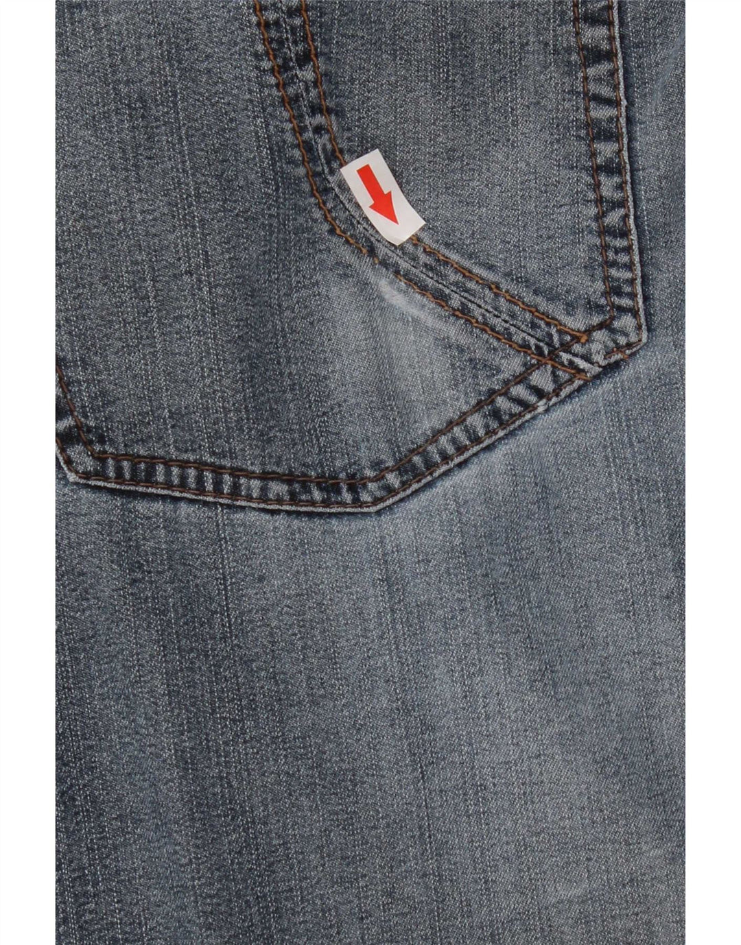 Trussardi muške ravne traperice W34 L32 plavi pamuk
