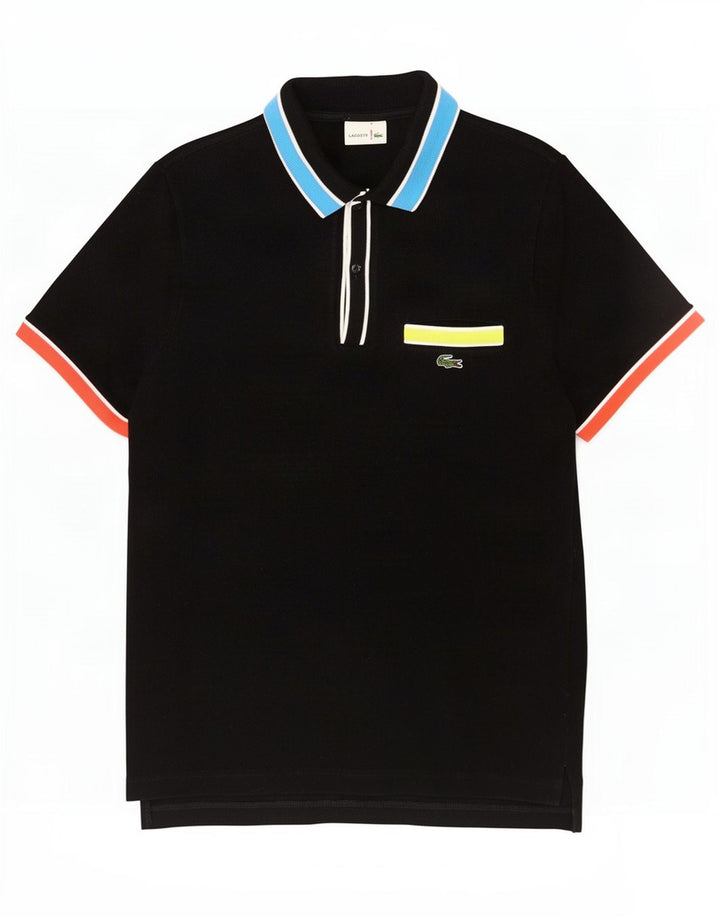 Lacoste muška polo majica veličine 4, pamuk srednje crne boje