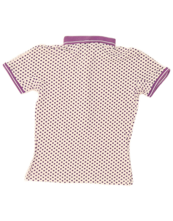 Fred Perry ženska polo majica UK 12 pamuk srednje bijele točke