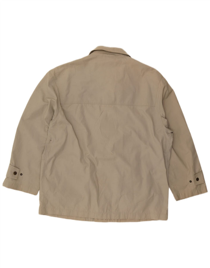 Vintage muška pomoćna jakna UK 42 XL bež poliester