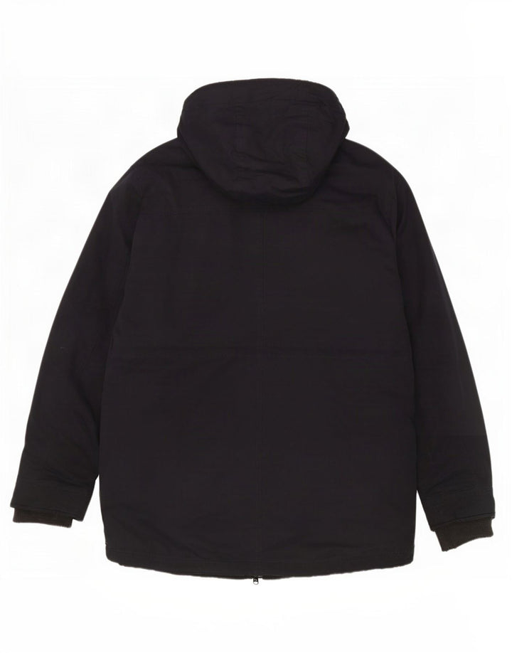 Crew Clothing Muška parka jakna s kapuljačom UK 40 Large tamnoplavi poliester