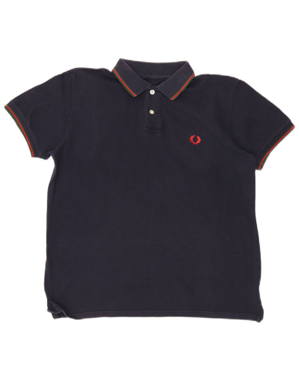 Fred Perry muška polo majica Srednje tamnoplavi pamuk
