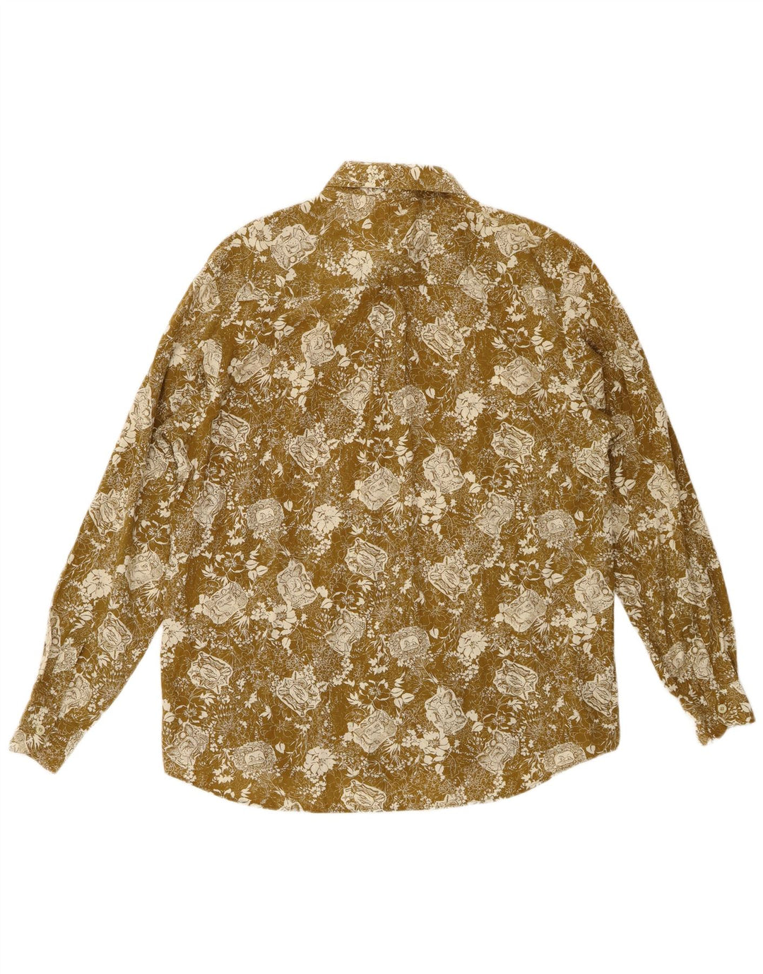 Vintage muška košulja velikih zelenih cvjetova