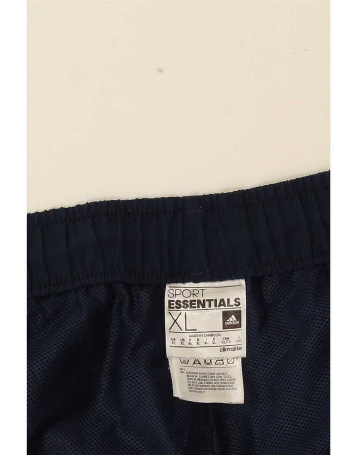 Adidas muške sportske kratke hlače Climalite XL tamnoplavi poliester