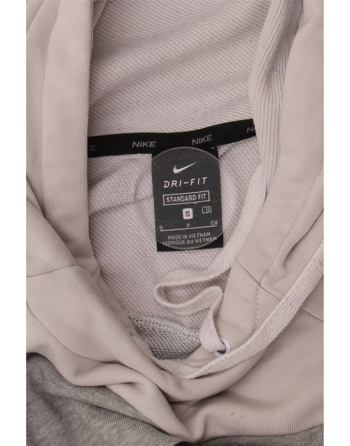 Nike muški Dri Fit grafički džemper s kapuljačom mali raznobojni kockica boja