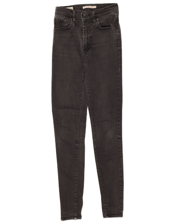 Levi's ženske Mile High super skinny traperice W26 L30 crne