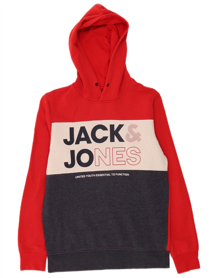 Jack & Jones muška majica s kapuljačom s kapuljačom, mali raznobojni blok u boji
