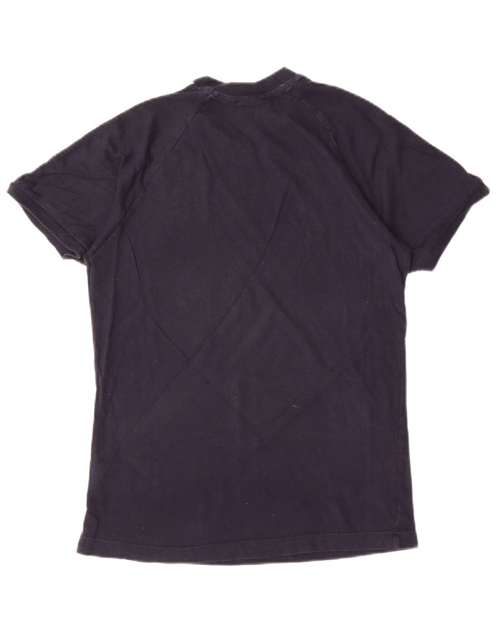 ADIDAS Ženska majica kratkih rukava s grafičkim motivima UK 10 Mala tamnoplava pamuk