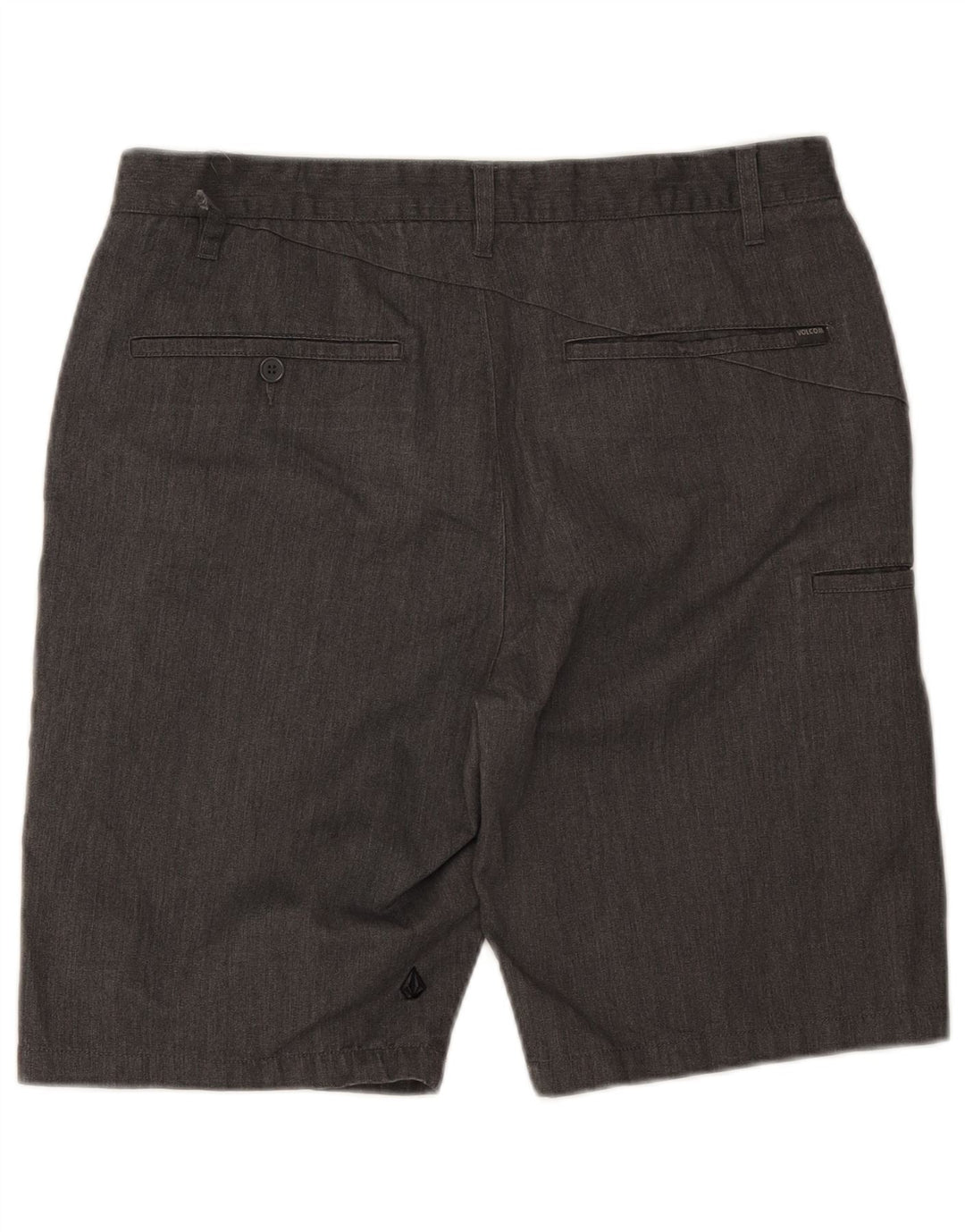 Volcom muške chino kratke hlače W34 veliki sivi flekasti pamuk