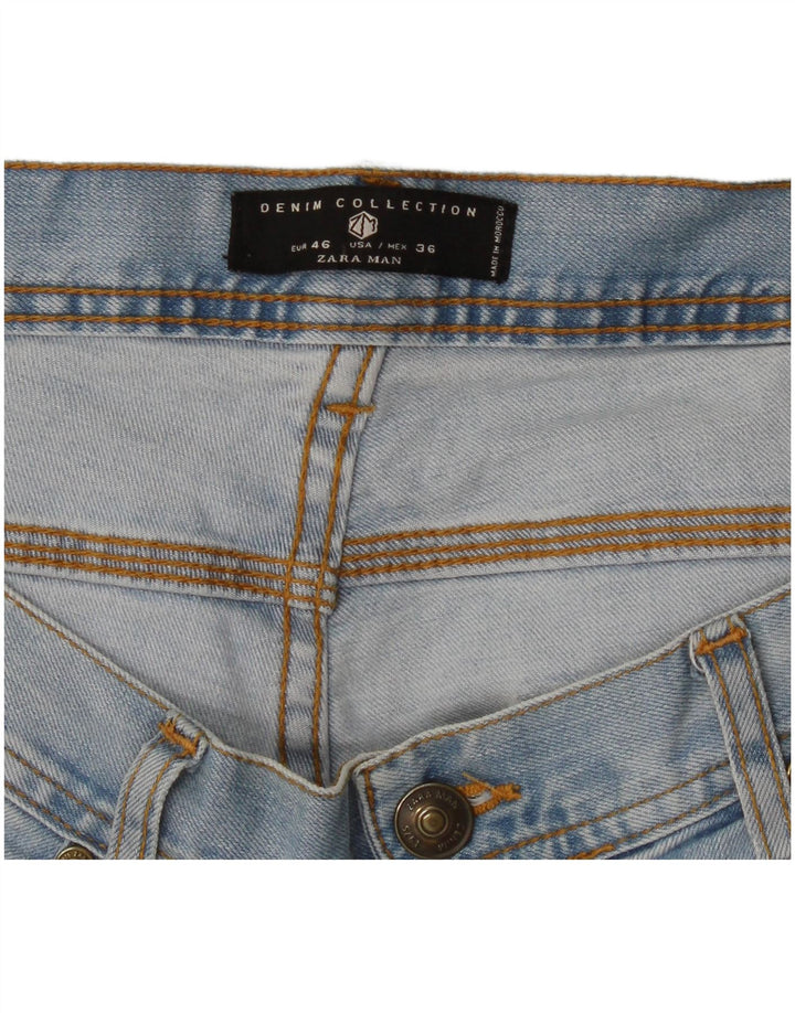 Zara muške uske traperice EU 46 XL W36 L32 Plave