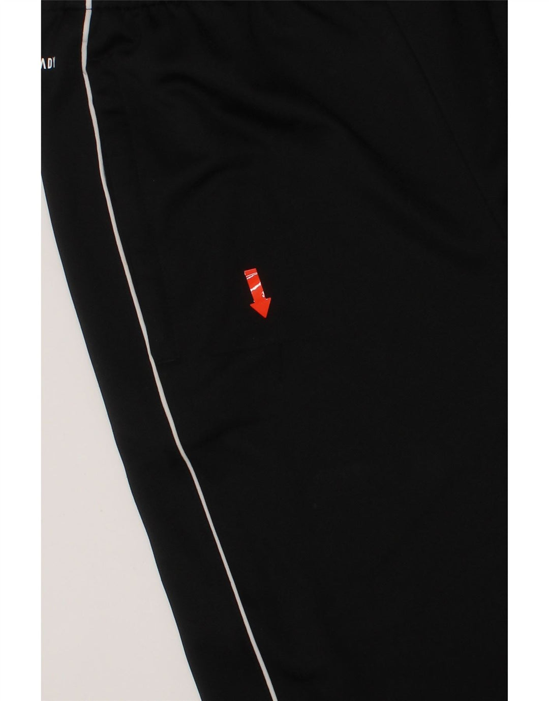 ADIDAS Boys Tracksuit Trousers 13-14 Years  Black Vintage Adidas and Second-Hand Adidas from Messina Hembry 