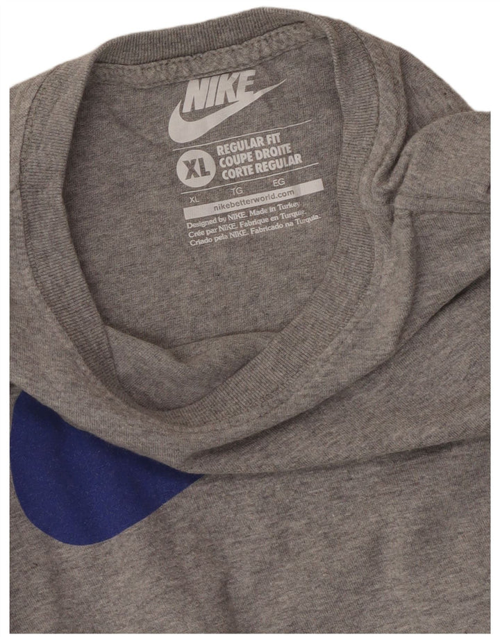 NIKE Ženska majica kratkih rukava Regular Fit UK 18 XL siva