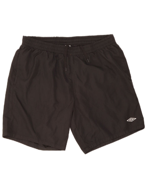 Umbro muške sportske kratke hlače XL crni poliester