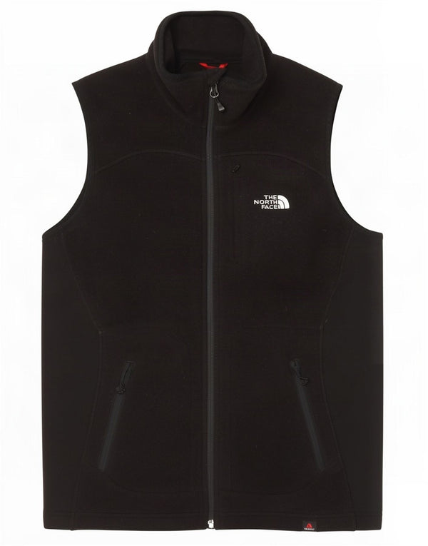 The North Face Womens Fleece Gilet UK 12 Medium Black Polyester