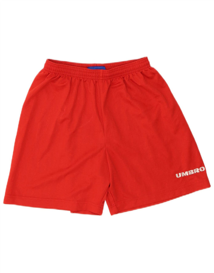Umbro male sportske kratke hlače od crvenog poliestera