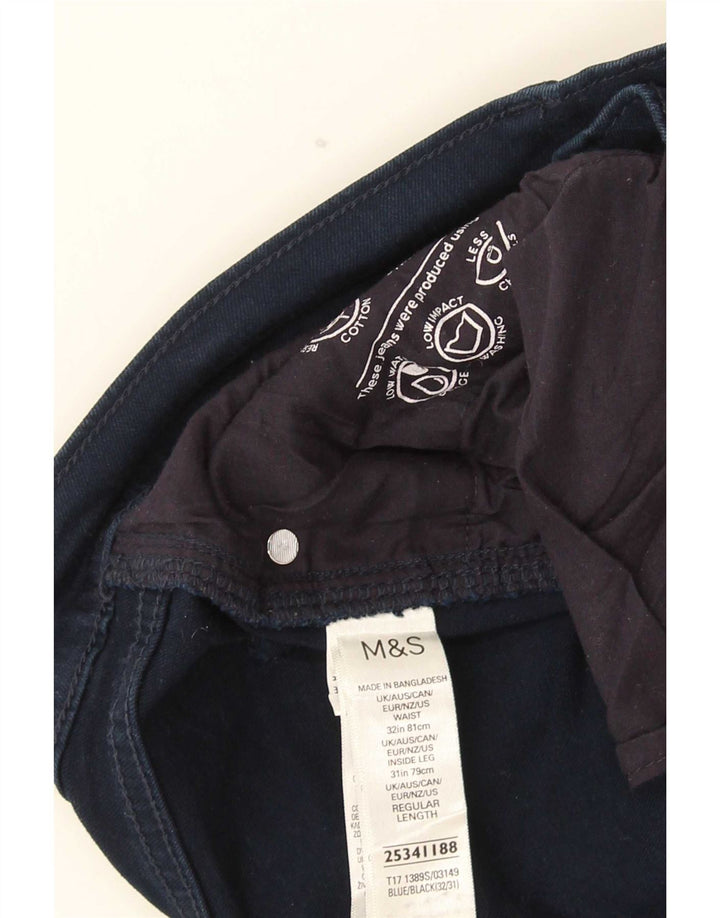 Marks & Spencer Muške uske traperice W32 L31 Plavi pamuk
