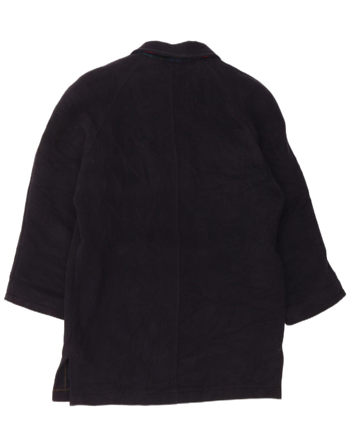 PIERRE CARDIN Muški kaput UK 40 Veliki tamnoplavi kašmir