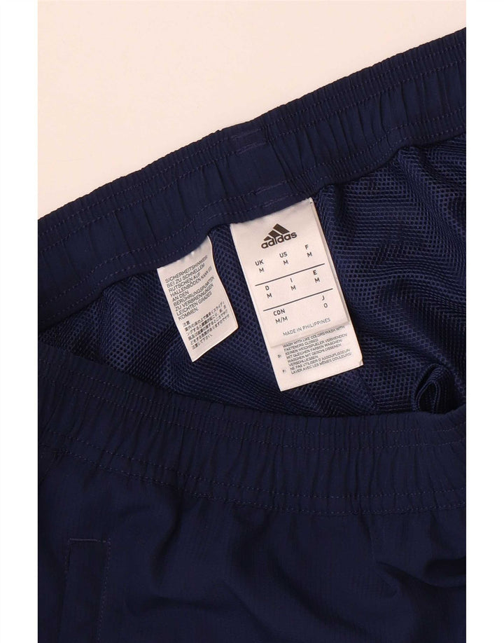 Adidas muške trenirke Climalite srednje tamnoplave poliesterske hlače