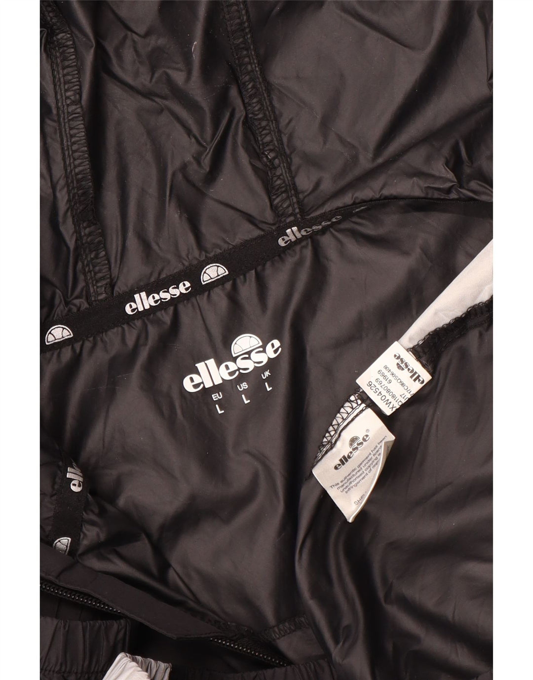 ELLESSE Muška anorak jakna s kapuljačom UK 40 Large Black Colourblock