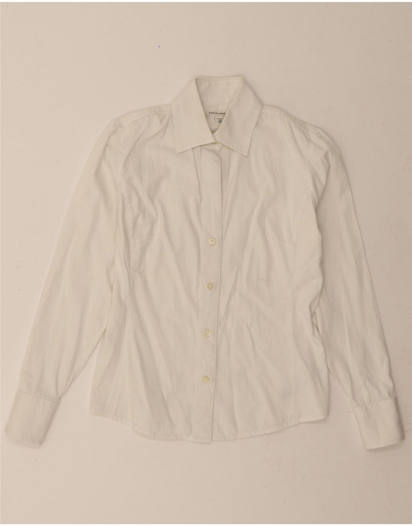 BANANA REPUBLIC Womens Formal Shirt UK 6 XS White Cotton Vintage Banana Republic and Second-Hand Banana Republic from Messina Hembry 