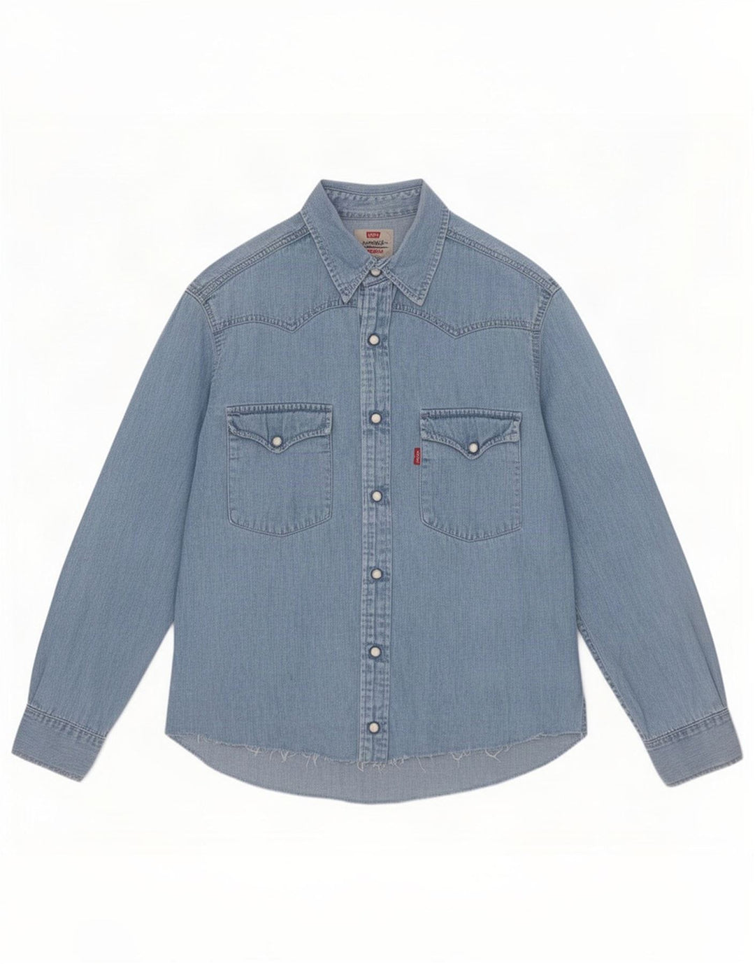 Levi's muška traper košulja Mala plava pamučna
