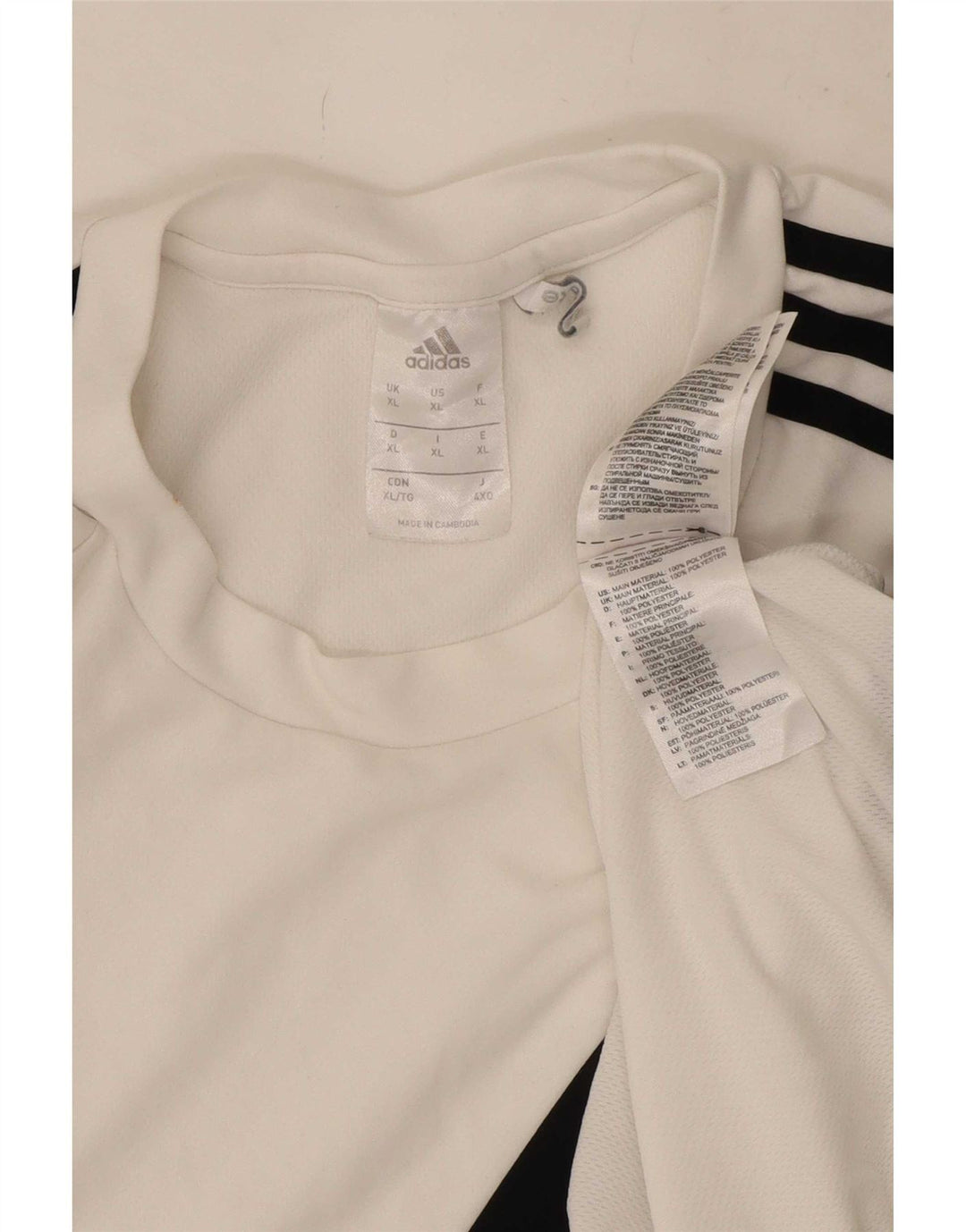 Adidas muška majica Climalite Top XL bijeli poliester u boji