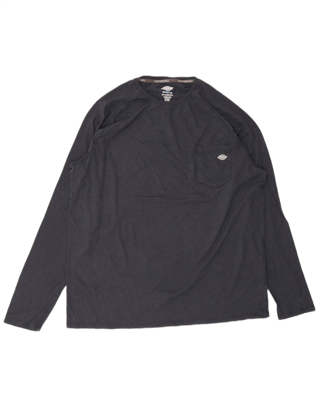 DICKIES Muška majica dugih rukava 2XL tamnoplavi pamuk