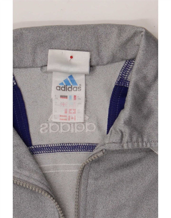 Adidas trenirka za dječake 13-14 godina siva poliesterska jakna