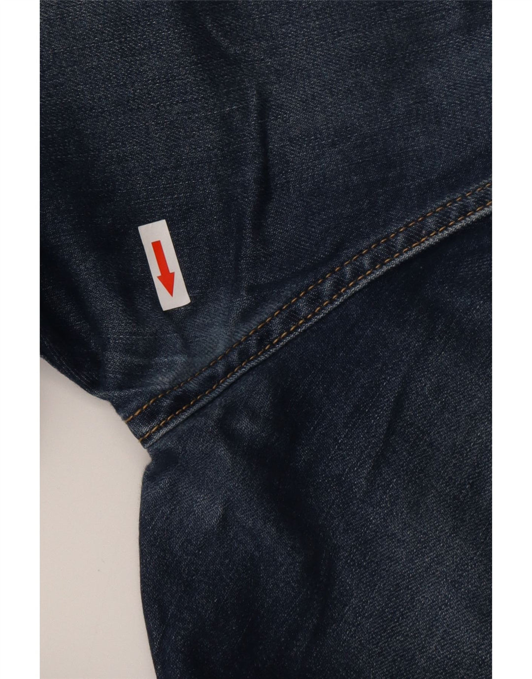 LEVI'S muške 513 uske ravne traperice W34 L34 plavi pamuk