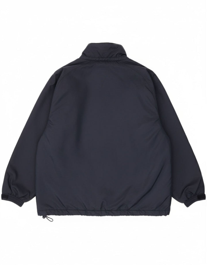 CHAMPION Boys Windbreaker Jacket 13-14 Years Navy Blue Polyamide Vintage Champion and Second-Hand Champion from Messina Hembry 