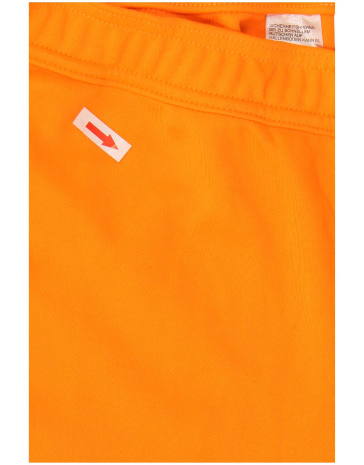 ADIDAS muške hlače za trenirku Climalite XL poliester narančaste boje